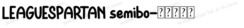 LEAGUESPARTAN semibo字体转换